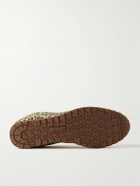 Autry - Windspin Cheetah-Print Pony Hair Sneakers - Neutrals
