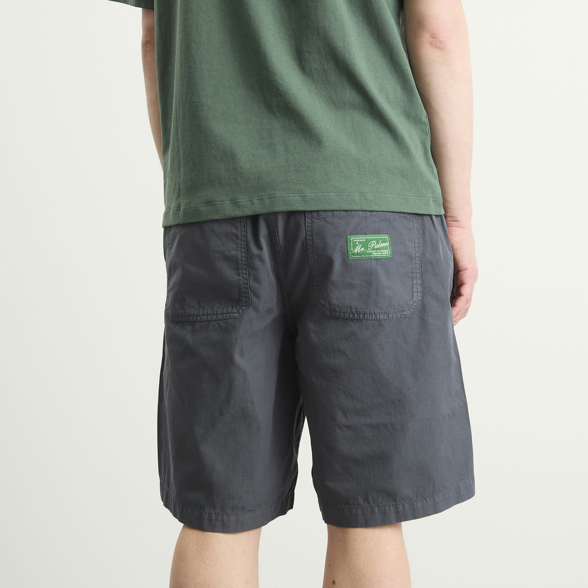 Palmes Men's Lucien Shorts in Charcoal
