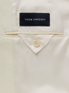 Thom Sweeney - Slim-Fit Shawl-Collar Double-Breasted Wool Tuxedo Jacket - Neutrals