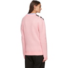 Noon Goons Pink and Black Lovers Sweater