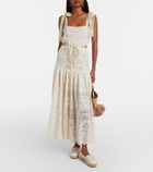 Gianvito Rossi Leather-trimmed canvas espadrilles