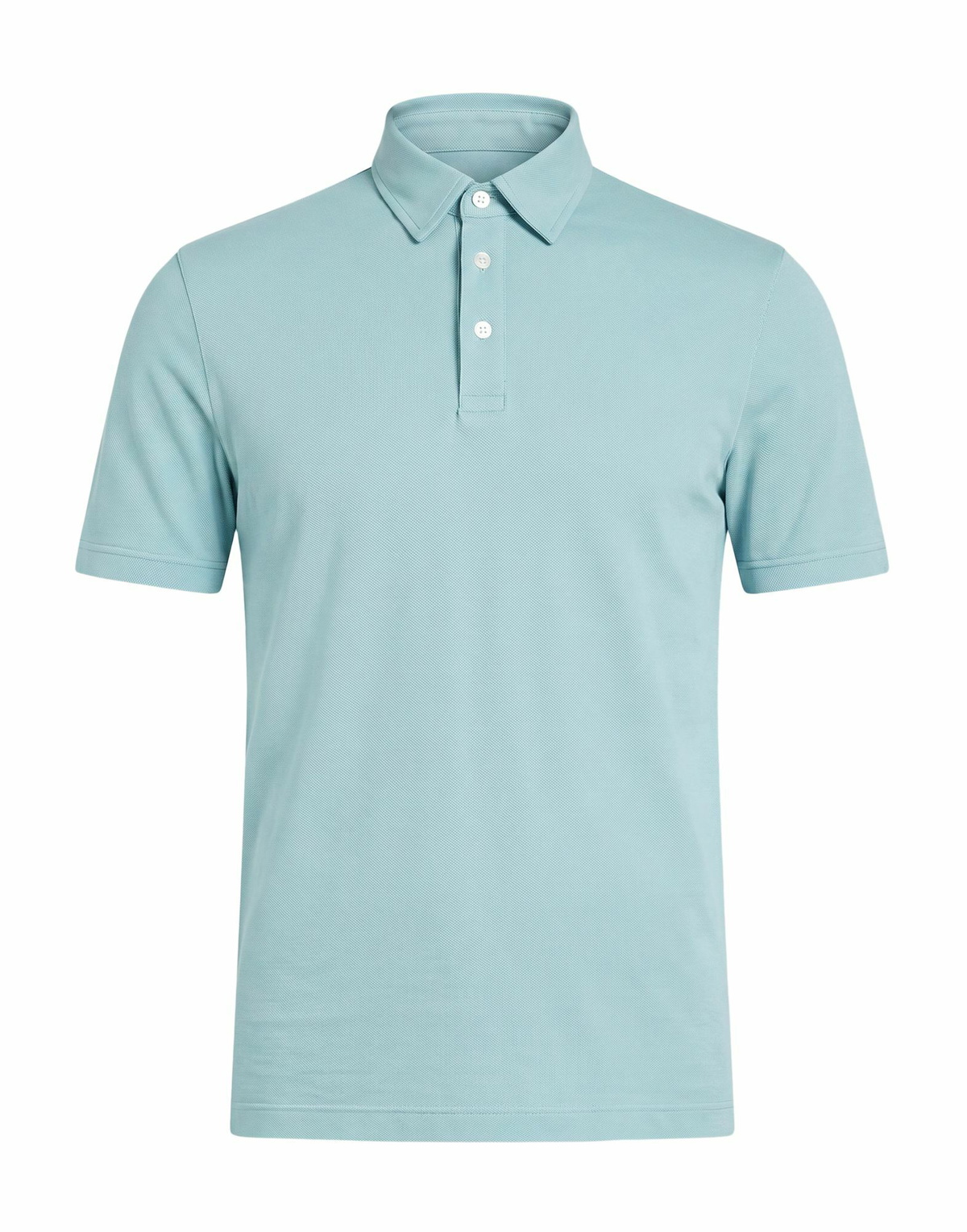 Fedeli Mens Polo shirt Sky in Blue