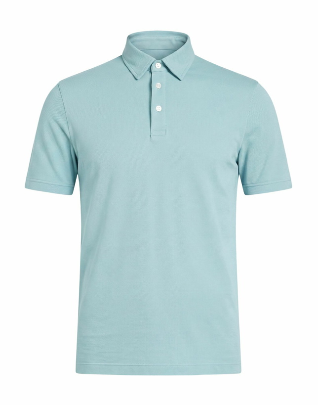 Photo: Fedeli Mens Polo shirt Sky in Blue