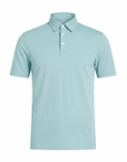 Fedeli Mens Polo shirt Sky in Blue