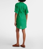 Velvet Stella linen minidress