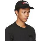 Diesel Black Denim Division Baseball Cap