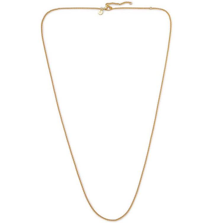 Photo: Tom Wood - Rolo Gold-Plated Necklace - Gold