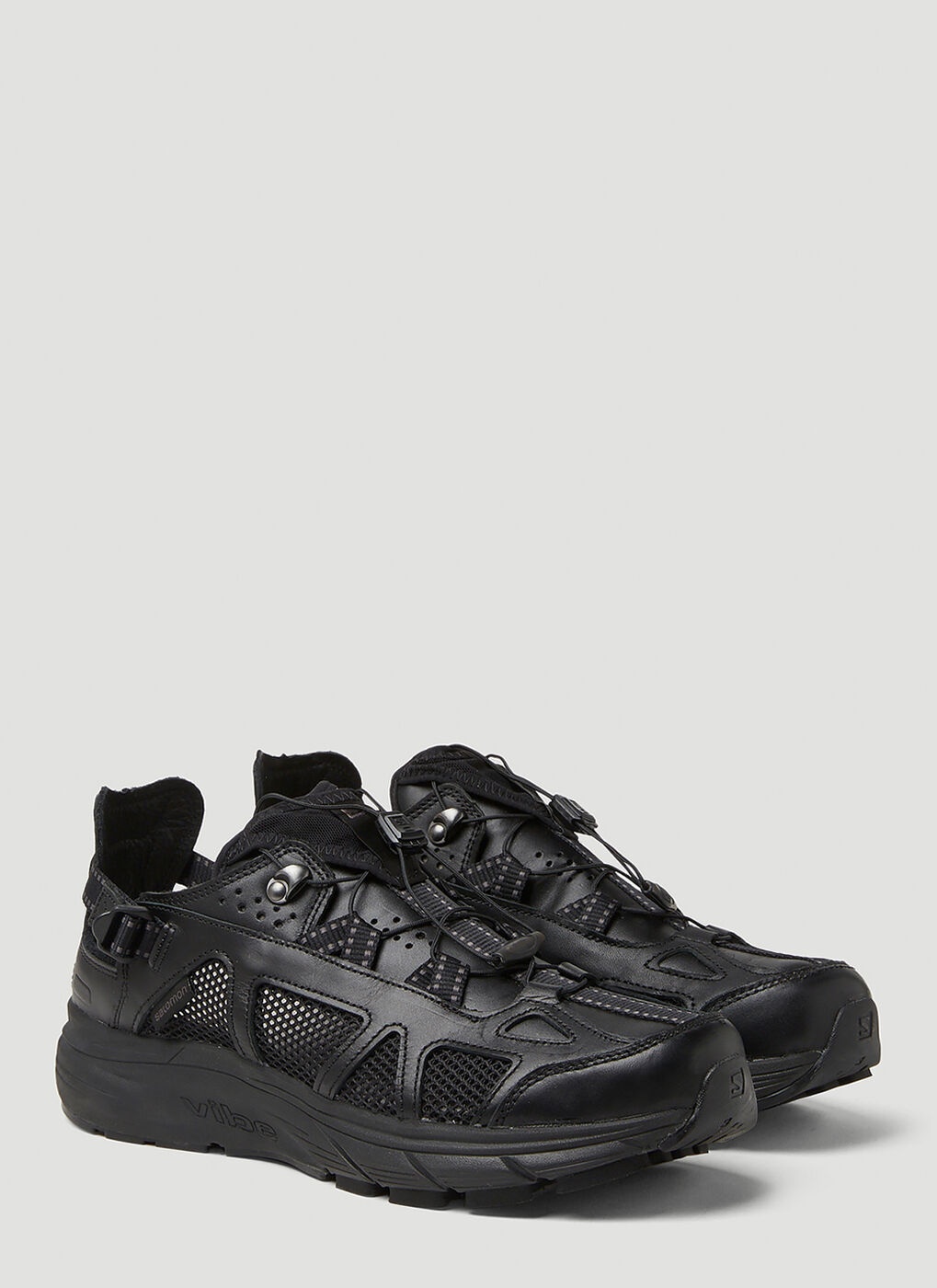 Techsonic LTR Advanced Sneakers in Black Salomon