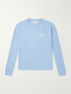 Cherry Los Angeles - Logo-Printed Cotton-Jersey T-Shirt - Blue