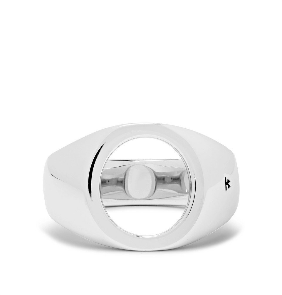 Tom Wood - Open Oval Polished Sterling Silver Ring - Silver Tom Wood