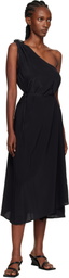 Baserange Black View Midi Dress