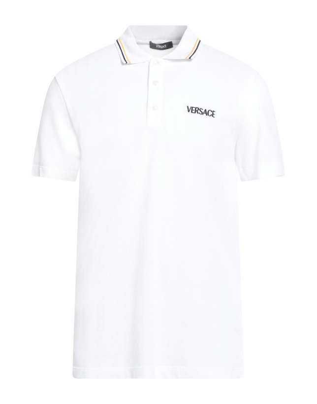 Photo: Versace Mens Polo shirt in White