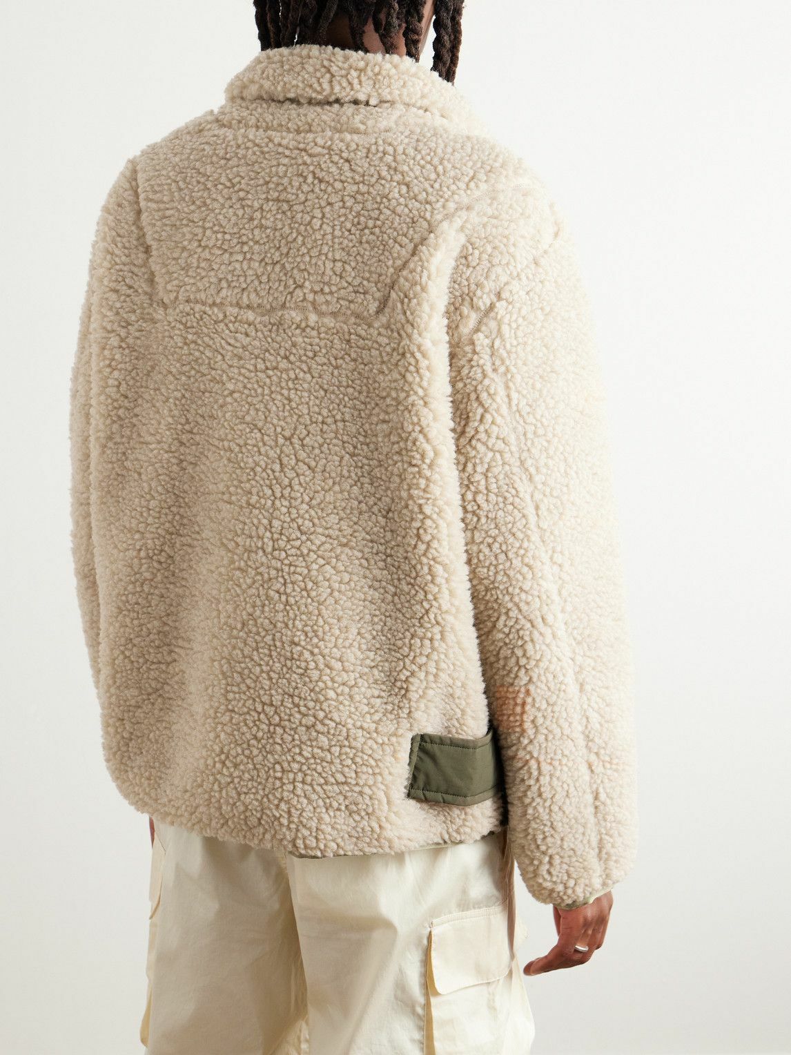 ブルゾン sacai SS25 Sacai Jackets Beige (2507673 550) Beige Layered Jacket | SACAI - Antonia