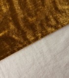 Once Milano Linen and velvet tablecloth