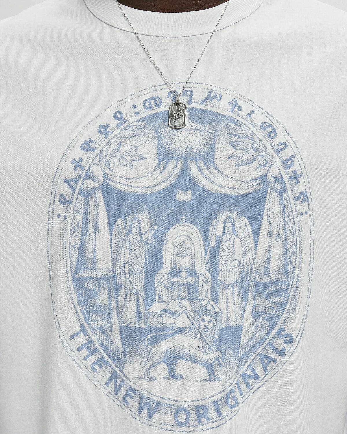 The New Originals ANBESSA TEE White Mens Shortsleefe