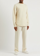 Extreme Cashmere N°53 Crew Hop Cashmere-blend Jumper - Cream - One Size