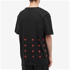 Ksubi Men's 4 X 4 Biggie T-Shirt in Black/Red
