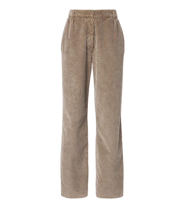Photo: The Row Adler cotton corduroy wide-leg pants
