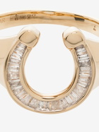 Adina Reyter 14K Yellow Gold Horseshoe Diamond Ring