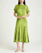 Never Fully Dressed Womens Midi dress Light in Green