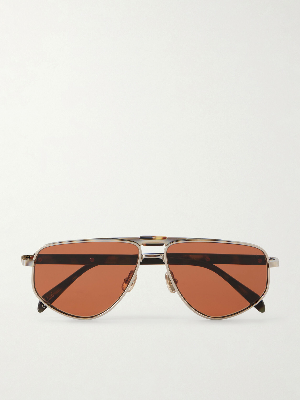 Brunello Cucinelli - Aviator-Style Titanium Sunglasses