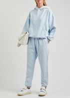 Colorful Standard Hooded Cotton Sweatshirt Light Blue