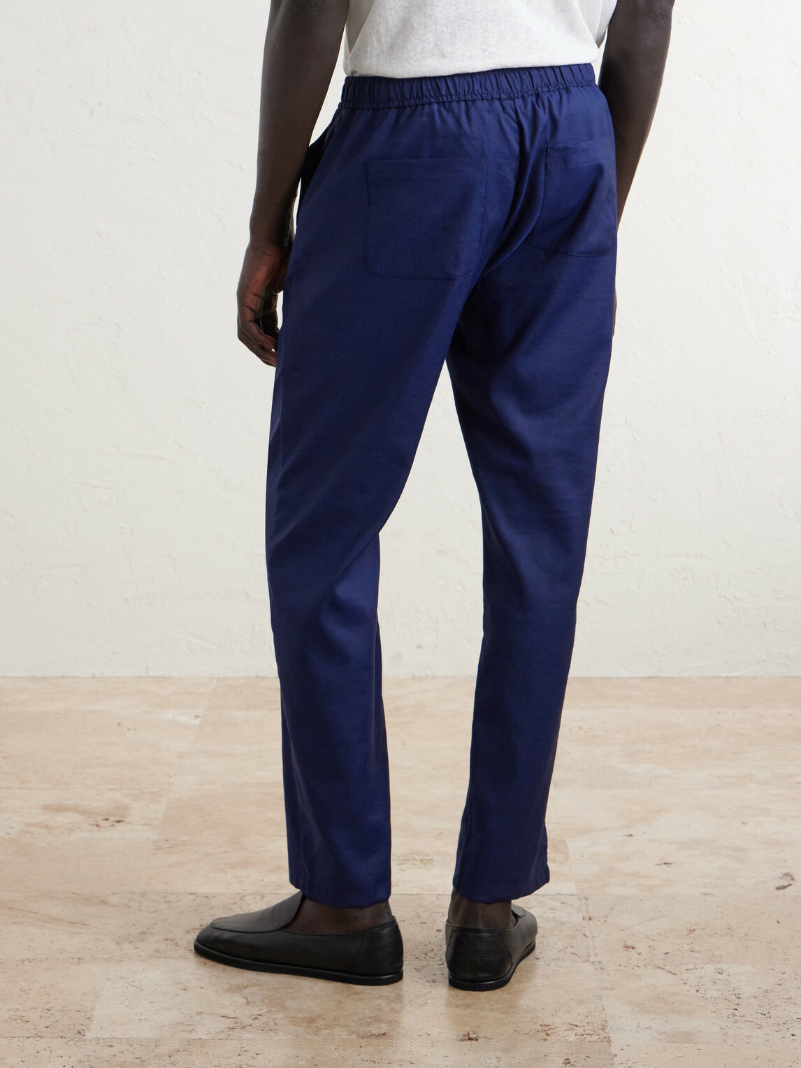 Frescobol Carioca - Straight-Leg Cotton Suit Trousers - Blue