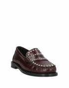 Sandro Womens Loafers Burgundy