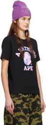 BAPE Black Liquid Camo College T-Shirt