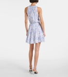 Heidi Klein Paisley tiered minidress