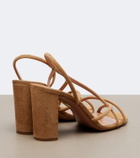 Aquazzura Horizon suede sandals