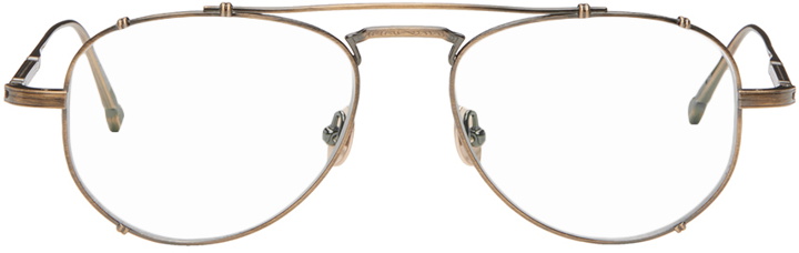 Photo: Matsuda Gold M3142 Glasses