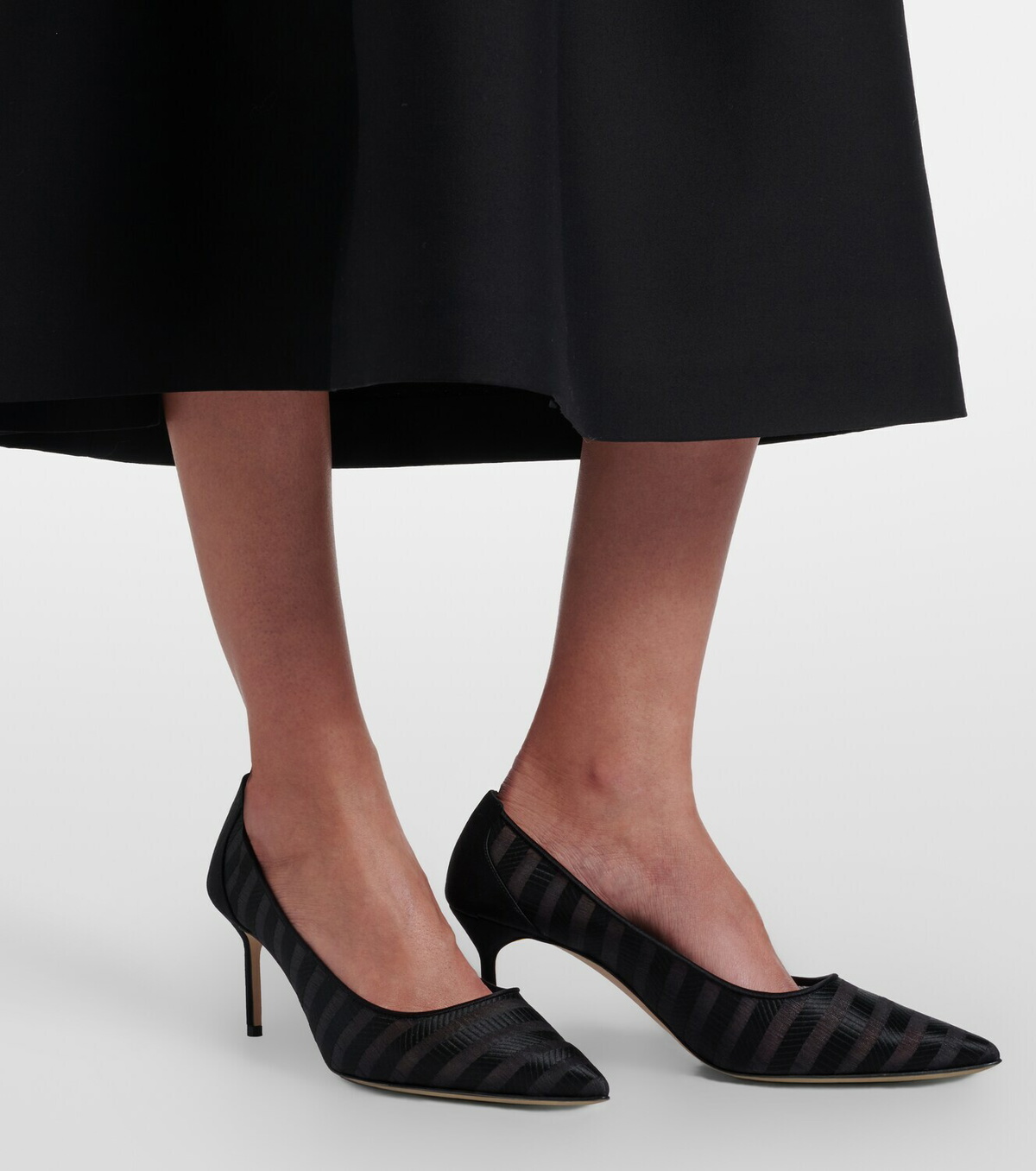 Manolo Blahnik Bbla organza pumps