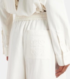 Loewe Paula's Ibiza cotton wide-leg pants