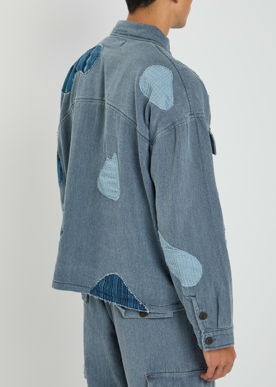 Honor The Gift Motorhead Cover Denim Jacket Navy