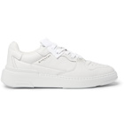 Givenchy - Wing Grosgrain-Trimmed Full-Grain Leather Sneakers - White