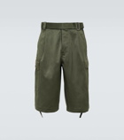 Kenzo Cotton cargo shorts