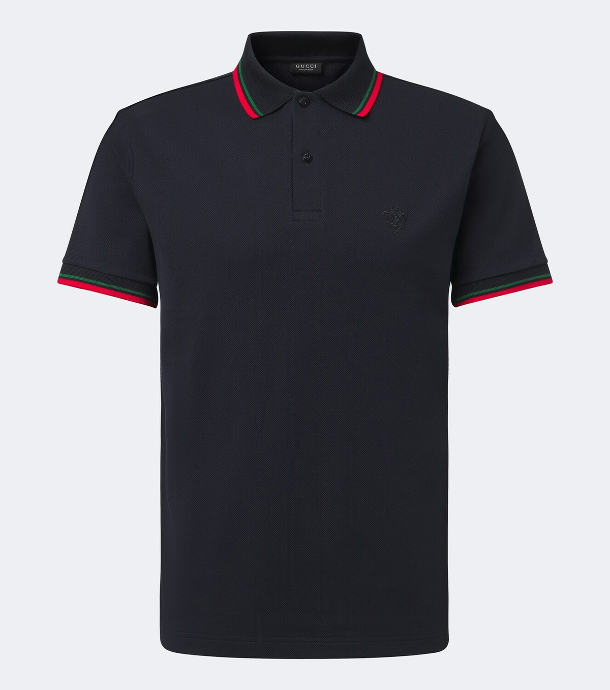 Gucci Cotton-blend piqué polo shirt