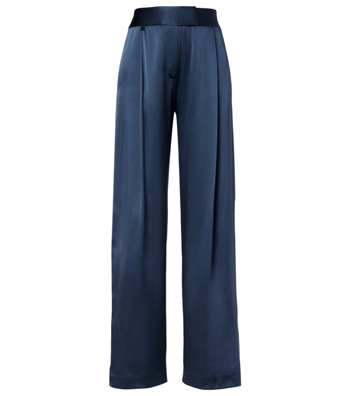 Photo: The Sei High-rise silk wide-leg pants