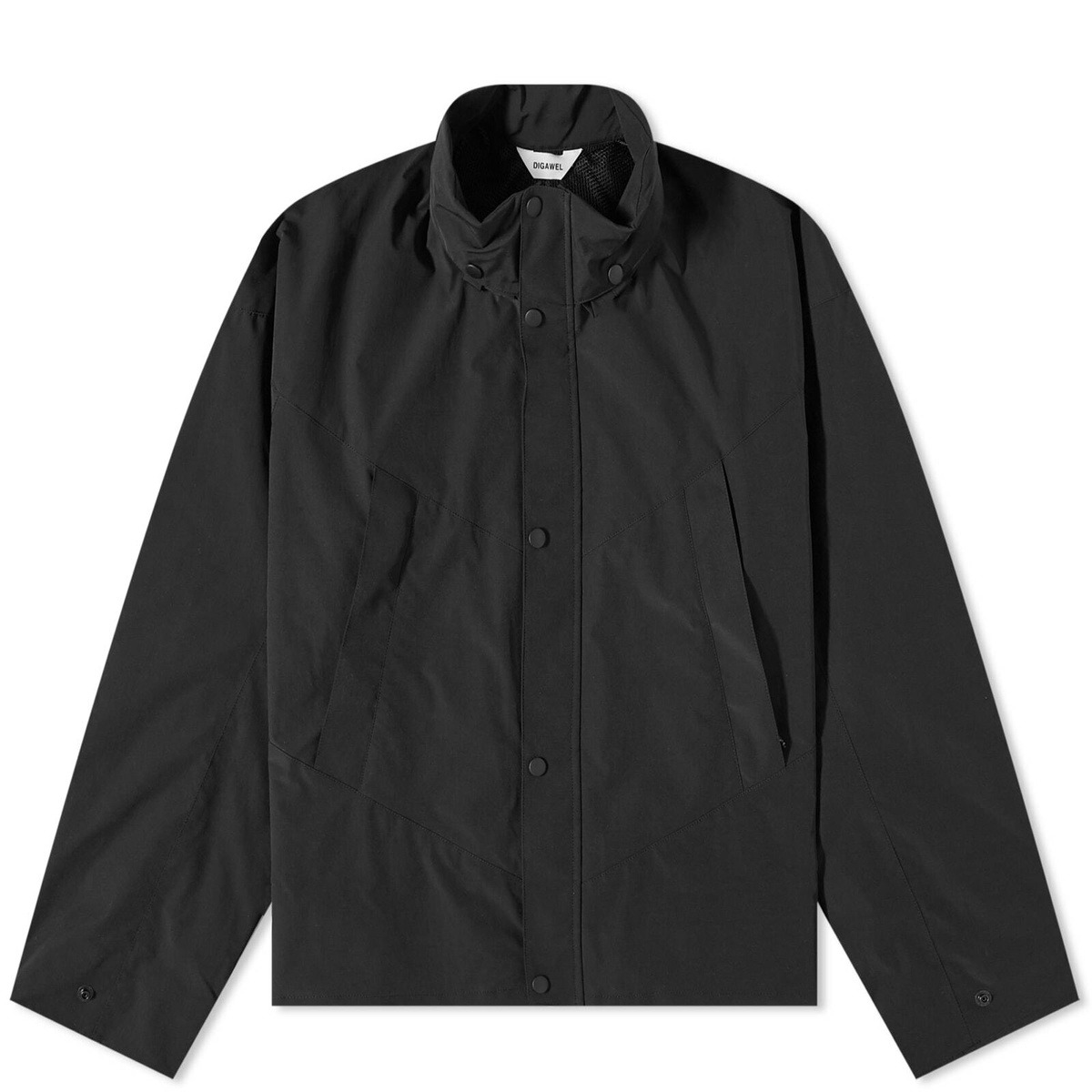 DIGAWEL Men's Shirt Jacket in Black DIGAWEL