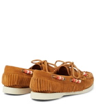 Alanui - x Sebago® Docksides suede moccasins