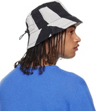 JACQUEMUS Black & Gray 'The Baluchon' Bucket Hat