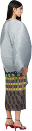PLEATS PLEASE ISSEY MIYAKE Gray Madame-T Scarf