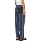 Nicholas Daley Navy 70s Trousers