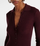 The Frankie Shop Solana wool, silk, and cashmere bodysuit