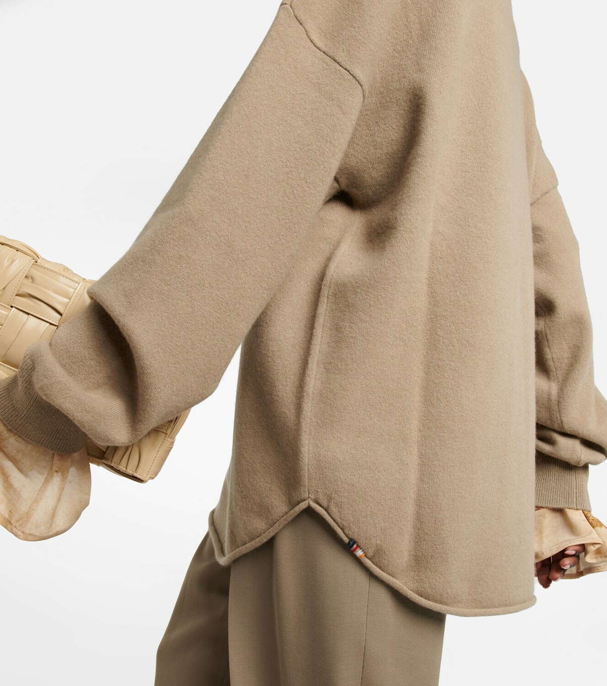 Extreme Cashmere - N°53 Crew Hop cashmere-blend sweater extreme
