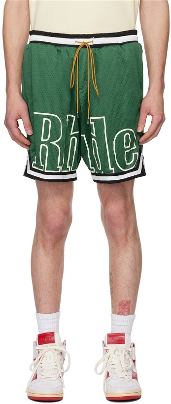 Photo: Rhude Green Court Shorts