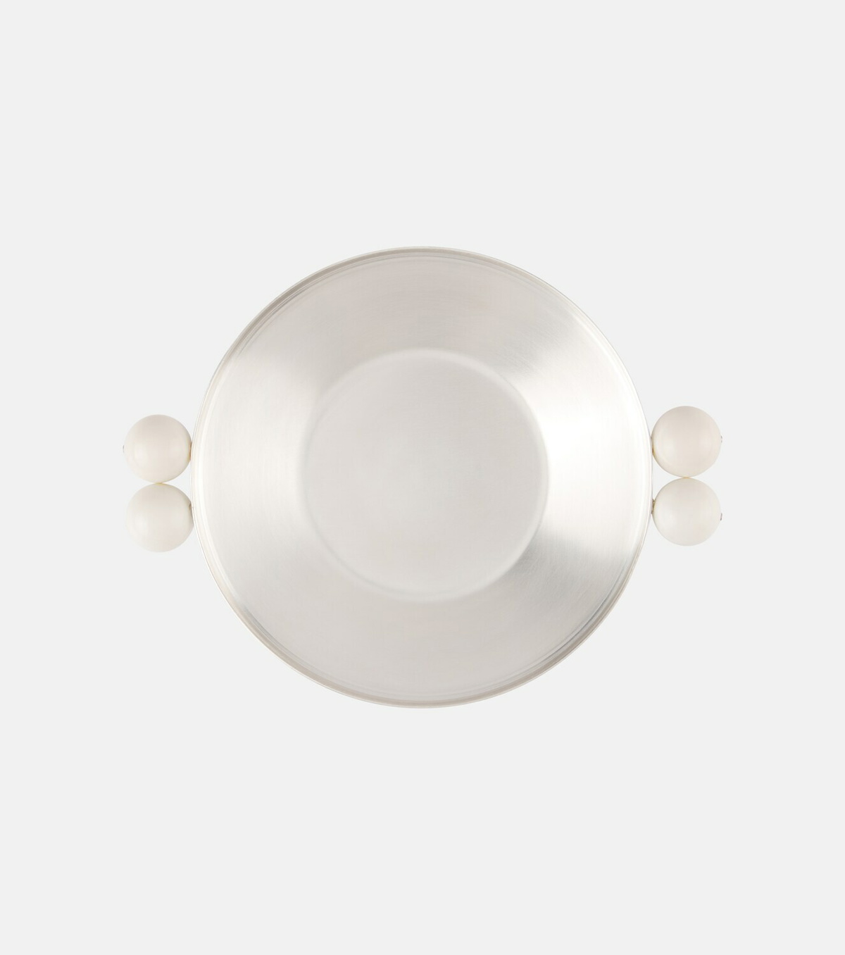 Natalia Criado Silver-plated snack bowl