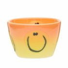 Frizbee Ceramics Super Cup Kawaii - 75ml in Orange Yellow Gradient Smile 