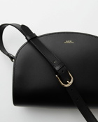 A.P.C. Sac Demi Lune Mini Black - Womens - Handbags